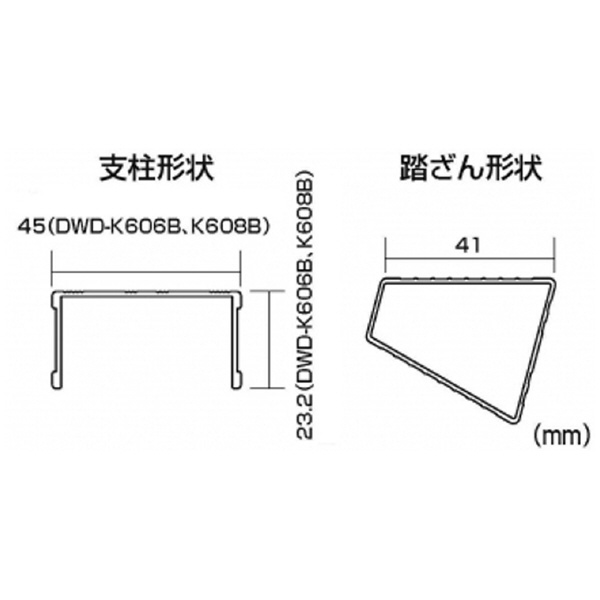 （株）ピカコーポレイション 足場台 DWD 足場台 DWD-K606B