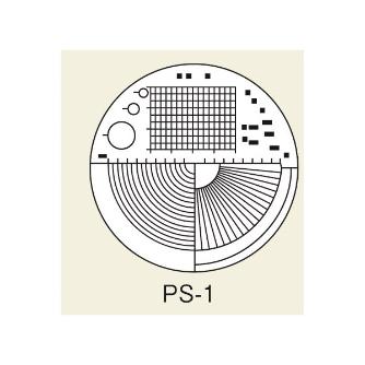 アズワン（株） スケールルーペ目盛板 2-190 スケールルーペ目盛板７Ｘ用　ＰＳ－１ 2-190-01