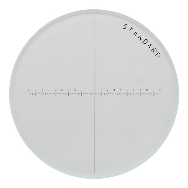 アズワン（株） スケールルーペ目盛板 2-190 スケールルーペ目盛板　７Ｘ用スタンダード 2-190-07