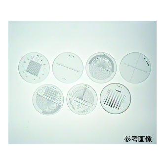 アズワン（株） スケールルーペ目盛板 2-191 スケールルーペ目盛板１０Ｘ用　ＰＳ－２ 2-191-02