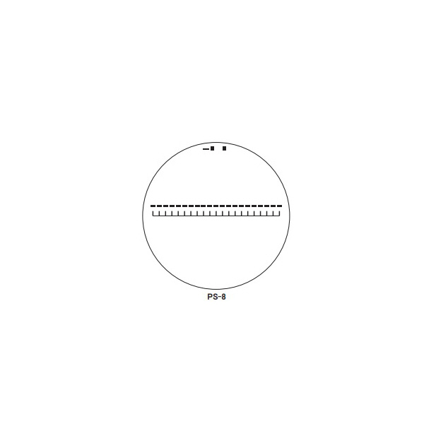 アズワン（株） スケールルーペ目盛板 2-191 スケールルーペ目盛板１０Ｘ用　ＰＳ－８ 2-191-05