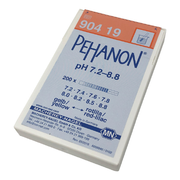 アズワン（株） ストライプPH試験紙 2-348 ストライプＰＨ試験紙　７．２－８．８ 2-348-08