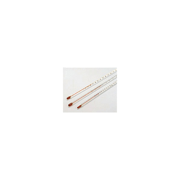アズワン（株） 赤液棒状温度計 1-610 赤液棒状温度計　－１００～＋５０℃ 1-610-01