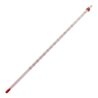 アズワン（株） 赤液棒状温度計 1-610 赤液棒状温度計　－１００～＋５０℃ 1-610-01