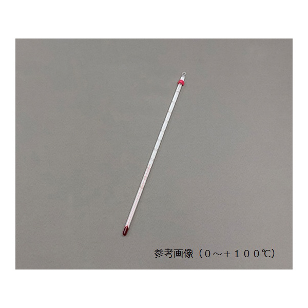 アズワン（株） 赤液棒状温度計 1-610 赤液棒状温度計　－５０～＋５０℃ 1-610-05