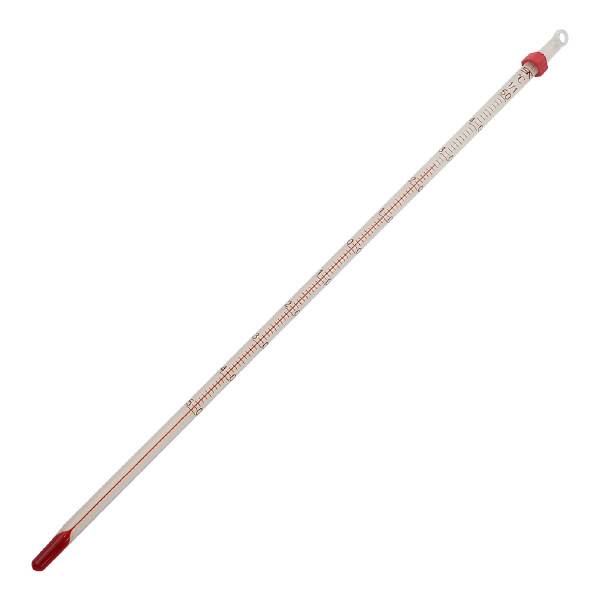アズワン（株） 赤液棒状温度計 1-610 赤液棒状温度計　－５０～＋５０℃ 1-610-05