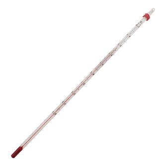 アズワン（株） 赤液棒状温度計 1-610 赤液棒状温度計　－４０～＋５０℃ 1-610-06