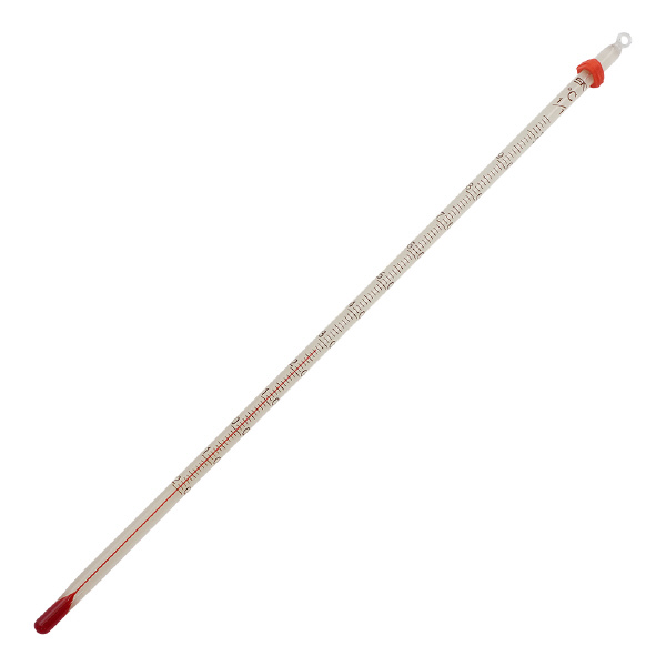 アズワン（株） 赤液棒状温度計 1-610 赤液棒状温度計　－２０～＋１０５℃ 1-610-10