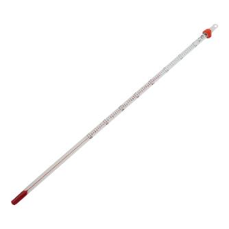 アズワン（株） 赤液棒状温度計 1-610 赤液棒状温度計　－２０～＋５０℃ 1-610-11