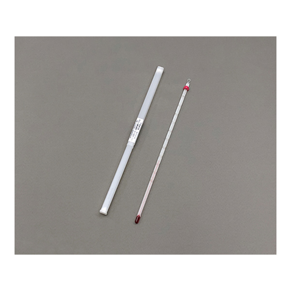 アズワン（株） 赤液棒状温度計 1-610 赤液棒状温度計　０～＋１００℃ 1-610-14