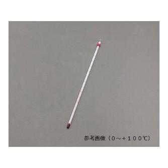 アズワン（株） 赤液棒状温度計 1-610 赤液棒状温度計　０～＋２００℃ 1-610-16