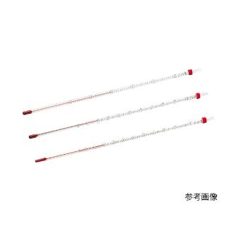 アズワン（株） 赤液棒状温度計 1-610 赤液棒状温度計　０～＋２００℃ 1-610-16