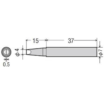 太洋電機産業（株） 交換こて先 PX-2RT 交換こて先 PX-2RT-4D