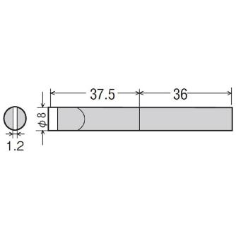 太洋電機産業（株） 交換こて先 PX-2RT 交換こて先 PX-2RT-8S