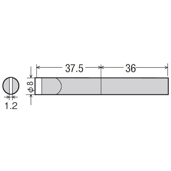 太洋電機産業（株） 交換こて先 PX-2RT 交換こて先 PX-2RT-8S