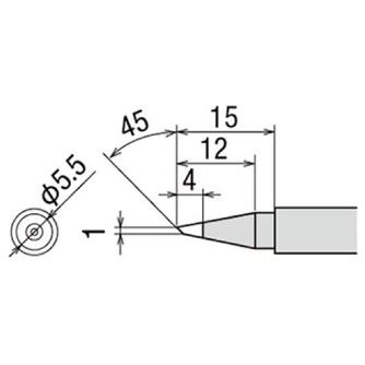 太洋電機産業（株） 交換こて先 PX-2RT 交換こて先 PX-2RT-BC