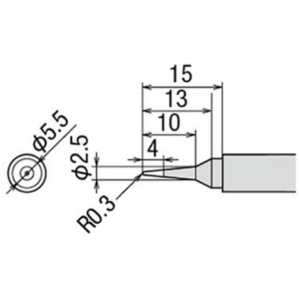 太洋電機産業（株） 交換こて先 PX-2RT 交換こて先 PX-2RT-SB