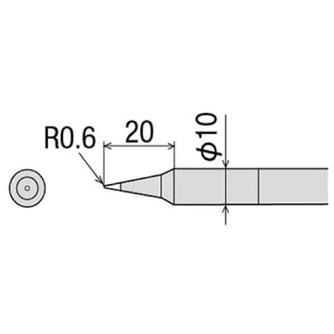 太洋電機産業（株） 交換こて先 PX-40RT 交換こて先 PX-40RT-B