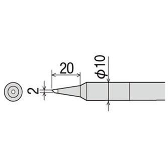 太洋電機産業（株） 交換こて先 PX-40RT 交換こて先 PX-40RT-2C