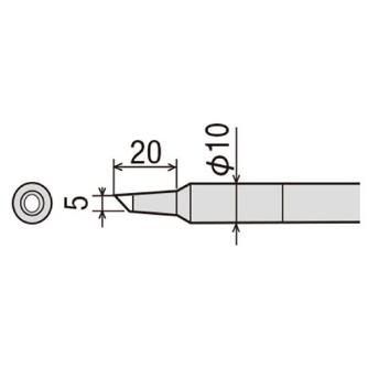太洋電機産業（株） 交換こて先 PX-40RT 交換こて先 PX-40RT-5C