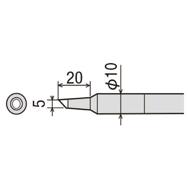 太洋電機産業（株） 交換こて先 PX-40RT 交換こて先 PX-40RT-5C