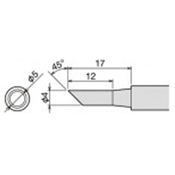 太洋電機産業（株） 交換こて先 PX-60RT 交換こて先 PX-60RT-4C