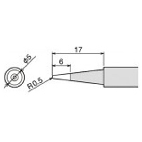 太洋電機産業（株） 交換こて先 PX-60RT 交換こて先 PX-60RT-B