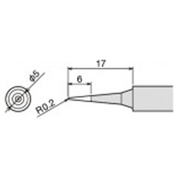 太洋電機産業（株） 交換こて先 PX-60RT 交換こて先 PX-60RT-SB