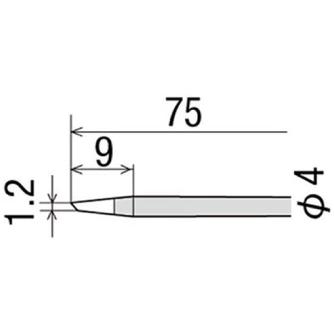 太洋電機産業（株） 交換こて先 R 交換こて先 R-48BC
