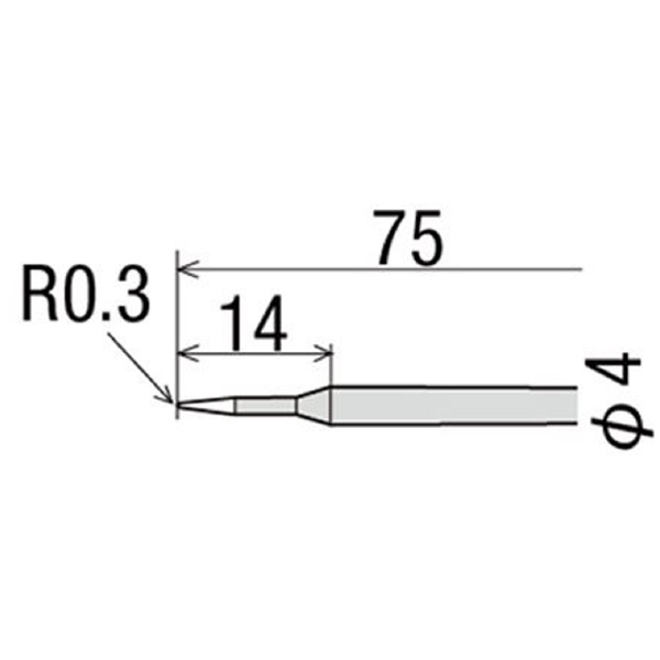 太洋電機産業（株） 交換こて先 R 交換こて先 R-48SB