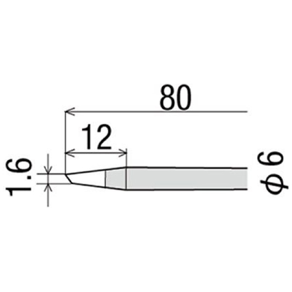 太洋電機産業（株） 交換こて先 R 交換こて先 R-6BC