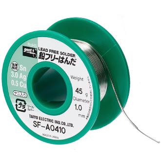 太洋電機産業（株） 鉛フリーはんだ SF 鉛フリーはんだ SF-A0406