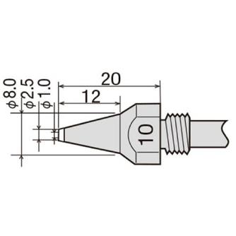 太洋電機産業（株） 交換ノズル TP-100N 交換ノズル TP-100N-10