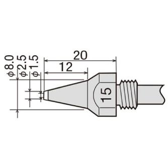 太洋電機産業（株） 交換ノズル TP-100N 交換ノズル TP-100N-15