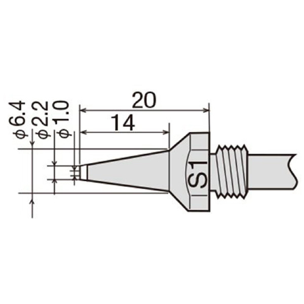 太洋電機産業（株） 交換ノズル TP-100N 交換ノズル TP-100N-S1