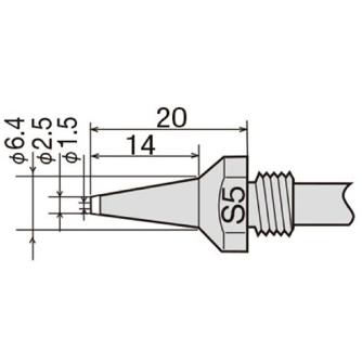 太洋電機産業（株） 交換ノズル TP-100N 交換ノズル TP-100N-S5