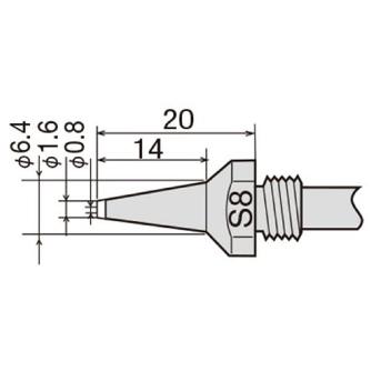 太洋電機産業（株） 交換ノズル TP-100N 交換ノズル TP-100N-S8