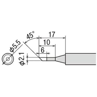 太洋電機産業（株） 交換こて先 TQ-77RT 交換こて先 TQ-77RT-2C