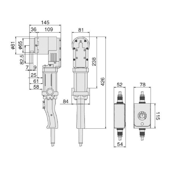 ＴＯＮＥ（株） ナットランナー(M22Uリブランナー) UR Ｕリブランナー UR221T