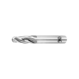 オーエスジー　特定代理店商品 4枚刃ハイステーパボールエンドミルショート形 ４刃ハイステーパボールエンドミル TPBMS R1.5X2ﾟX62X18