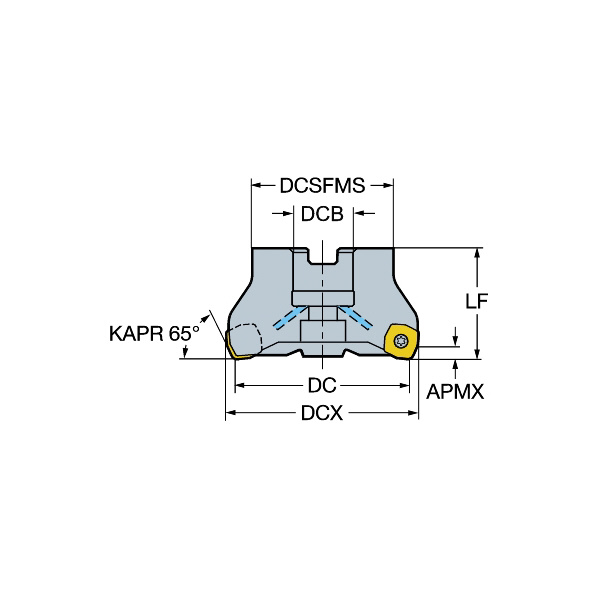 サンドビック（株） コロミル365 カッター RA365 コロミル３６５　カッター　【Ｆ】 RA365-160J51-S15M