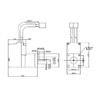 （株）ダイアディックシステムズ サーボモータ RCB サーボモータ RCB0411+G