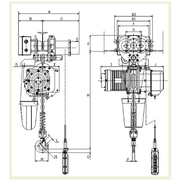 象印チェンブロック（株） インバータ電気チェーンブロック DAUMU インバータ式電気チェーンブロック DAUMU-2.5-4M2ﾃﾝ200VDAUMU-02540