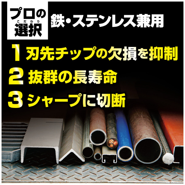 （株）モトユキ グローバルソー 鉄・ステンレス兼用 NSS グローバルソー・鉄／ステンレス兼用 NSS-180-42(3+1)