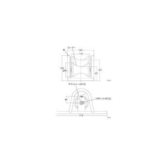 ジェフコム（株） ケーブルローラー CR ケーブルローラー CR-510A