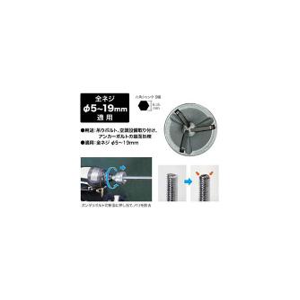 ジェフコム（株） ズンギリ面取りビット ZMB ズンギリ面取りビット ZMB-519S