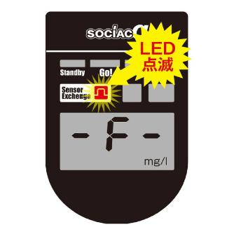 中央自動車工業（株） アルコール検知器 ソシアック・α SC-402 アルコール検知器　ソシアック・α SC-402