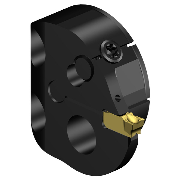 サンドビック（株） コロカットQI 溝入れ加工用ヘッド ＱＩヘッド　端面溝入れ加工用　【Ｆ】 SL-QI-RH07C32-40