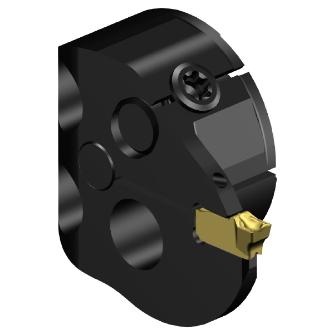 サンドビック（株） コロカットQI 溝入れ加工用ヘッド ＱＩヘッド　端面溝入れ加工用　【Ｆ】 SL-QI-RG08C25-41