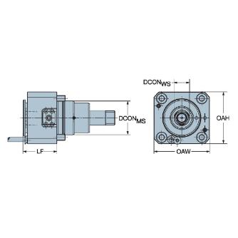 サンドビック（株） クランピングユニット 【E】 C3-DNE クランピングユニット　【Ｅ】 C3-DNE-BI55A-I